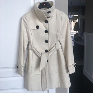 Black rivet peacoat women's Clearance